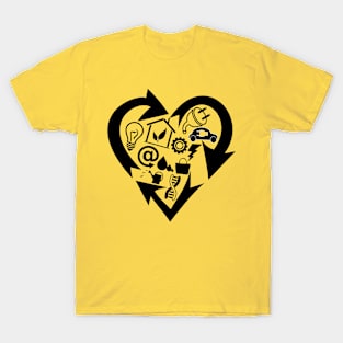 Heart T-shirt T-Shirt